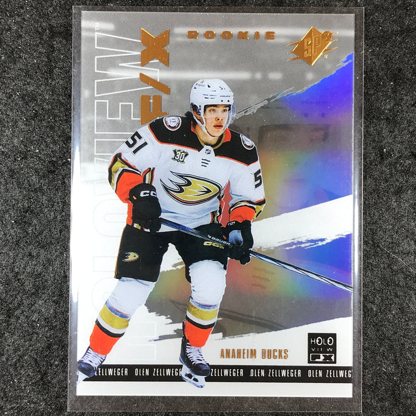 2024-25 SPx Hockey OLEN ZELLWEGER Rookie Holoview F/X #47