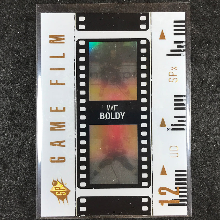 2024-25 SPx Hockey MATT BOLDY Game Film #1