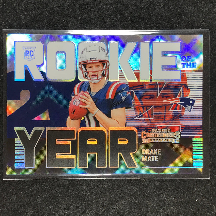 2024 Contenders Football DRAKE MAYE Rookie of the Year Silver #3
