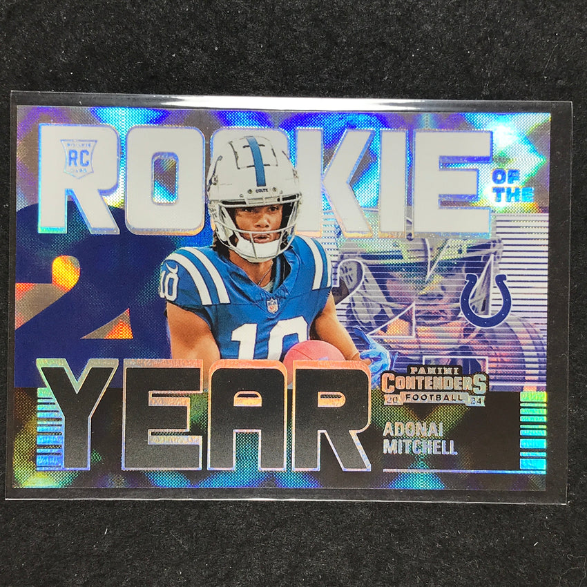 2024 Contenders Football ADONAI MITCHELL Rookie of the Year Silver #11
