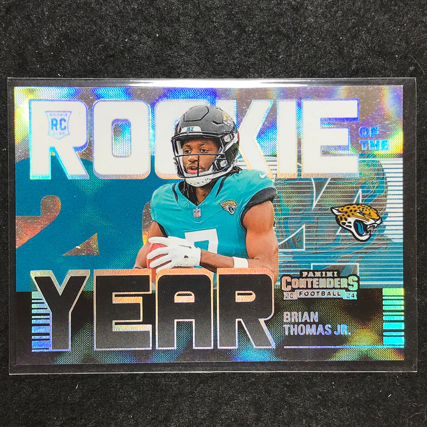 2024 Contenders Football BRIAN THOMAS JR. Rookie of the Year Silver #15