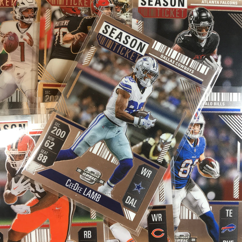 2024 Contenders Optic Football DJ MOORE Season Ticket Base #9