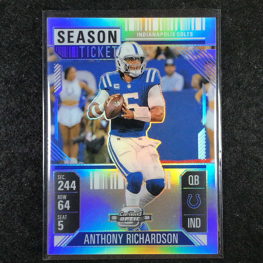 2024 Contenders Optic Football ANTHONY RICHARDSON Season Ticket Silver #23
