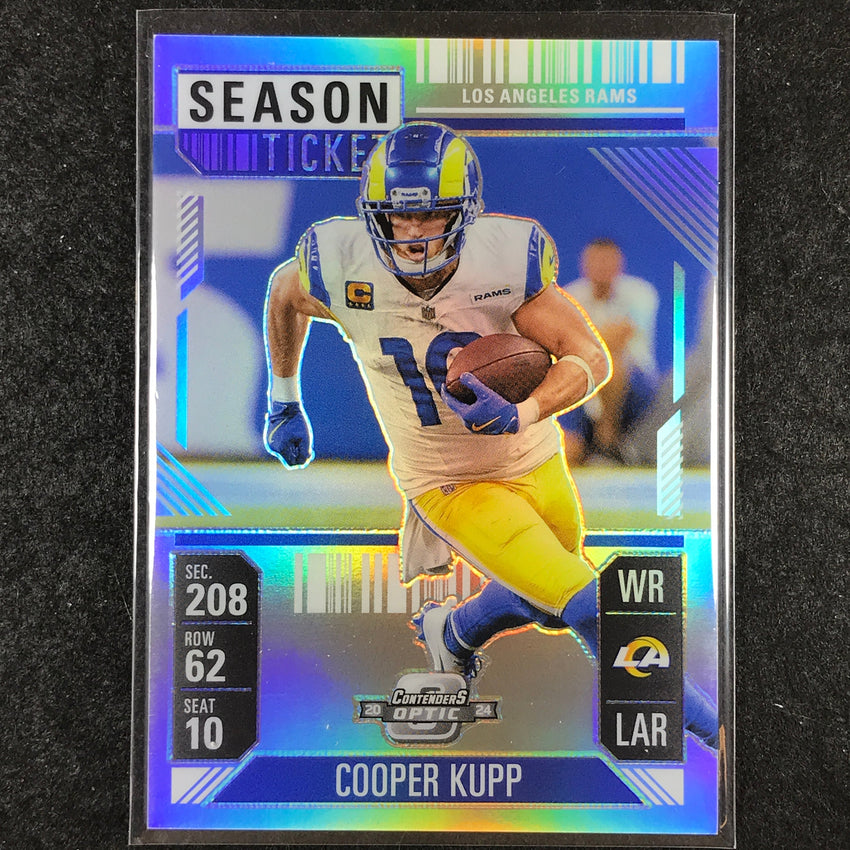 2024 Contenders Optic Football COOPER KUPP Season Ticket Silver #32