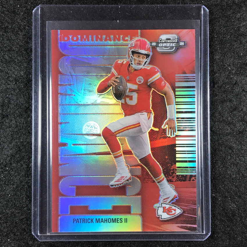 2024 Contenders Optic Football PATRICK MAHOMES II Dominance Silver #PMS