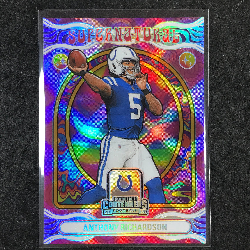 2024 Contenders Football ANTHONY RICHARDSON Supernatural Silver #3