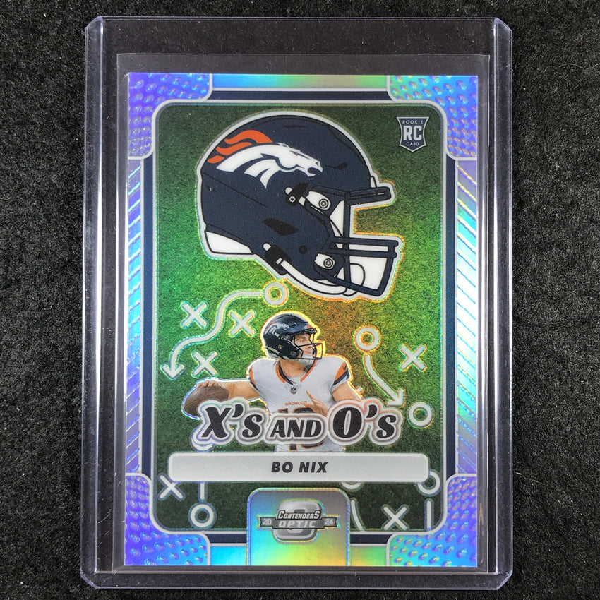 2024 Contenders Optic Football BO NIX X's and O's Rookie Silver #BNX