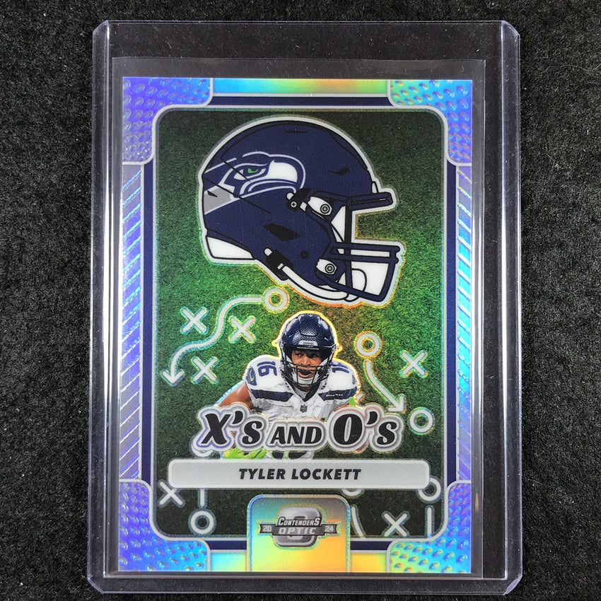 2024 Contenders Optic Football TYLER LOCKETT X's and O's Silver #TLT