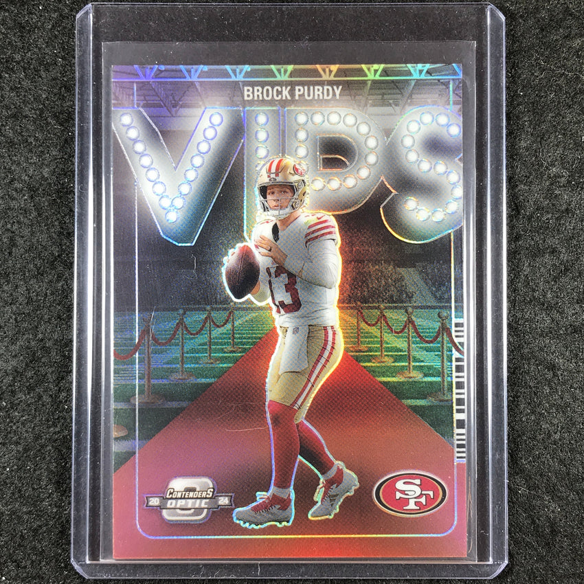 2024 Contenders Optic Football BROCK PURDY VIPS SP #BPY