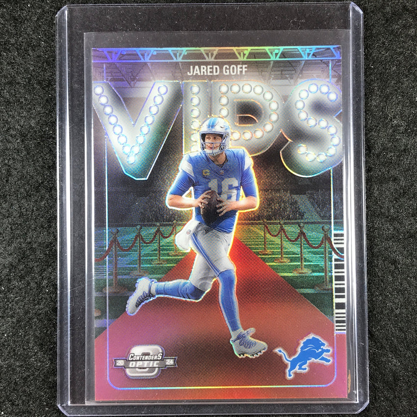 2024 Contenders Optic Football JARED GOFF VIPS SP #JGF