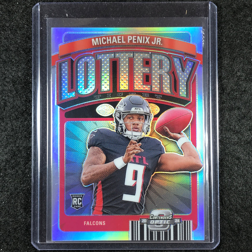 2024 Contenders Optic Football MICHAEL PENIX JR. Lottery Rookie SP #MPJ
