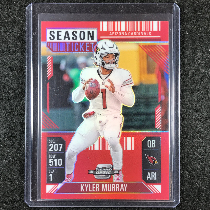 2024 Contenders Optic Football KYLER MURRAY Season Ticket Red 28/199 #1