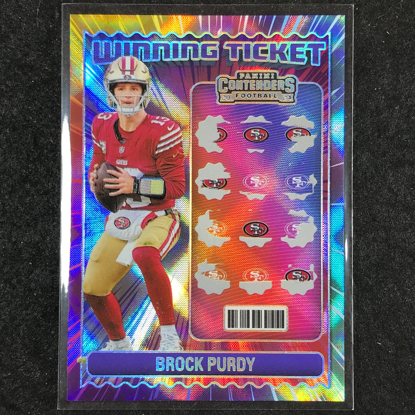 2024 Contenders Football BROCK PURDY Winning Ticket Silver #2