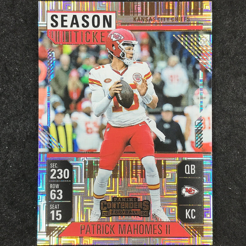 2024 Contenders Football PATRICK MAHOMES II Season Ticket Base #50