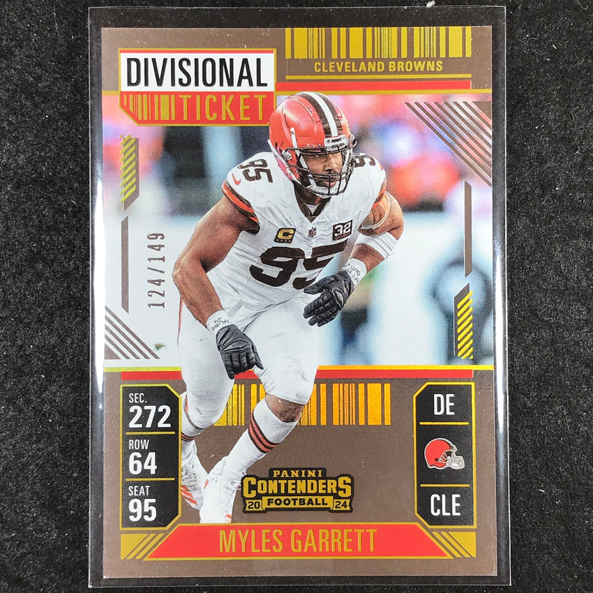 2024 Contenders Football MYLES GARRETT Divisional Ticket 124/149 #24