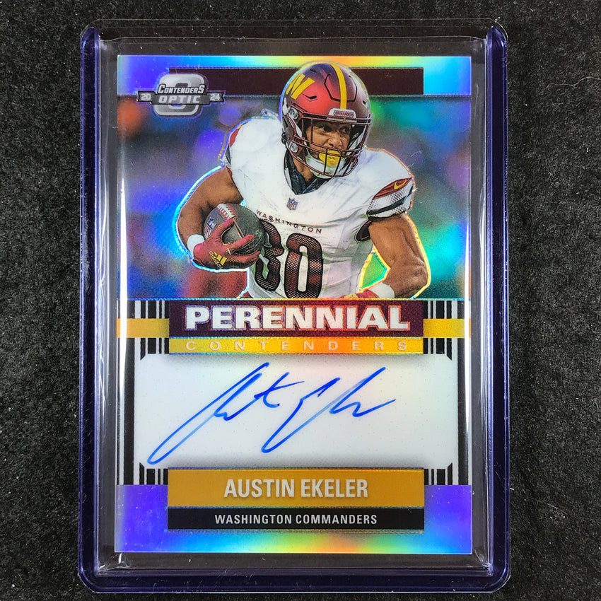 2024 Contenders Optic Football AUSTIN EKELER Perennial Contenders Auto 25/99