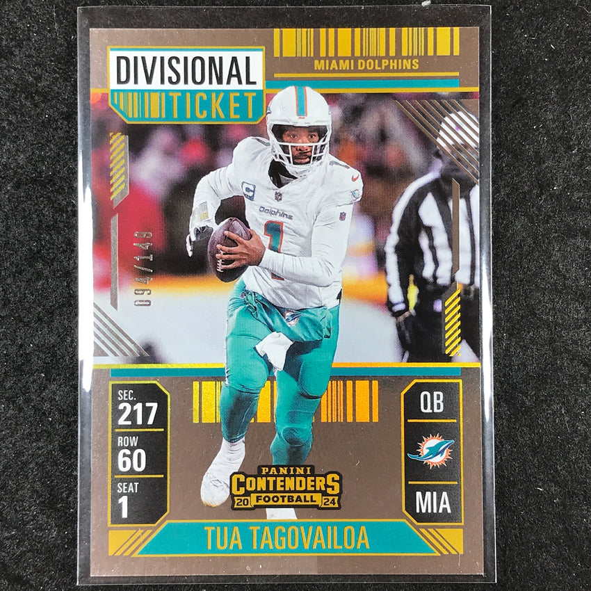 2024 Contenders Football TUA TAGOVAILOA Divisional Ticket 94/149 #61