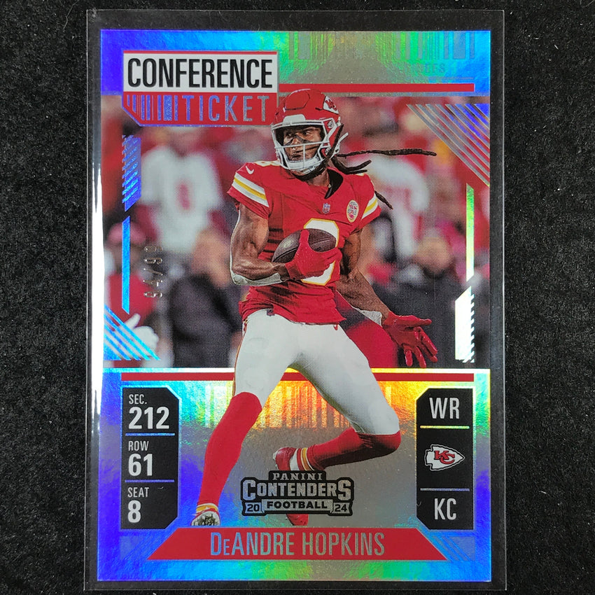 2024 Contenders Football DEANDRE HOPKINS Conference Ticket 94/99 #97