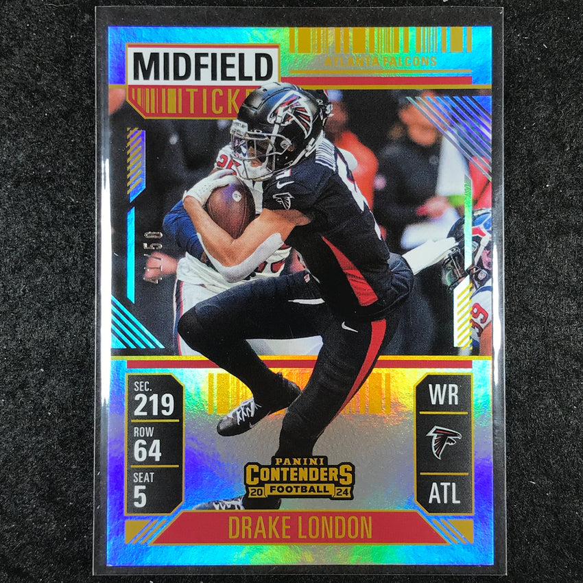 2024 Contenders Football DRAKE LONDON Midfield Ticket 41/50 #5