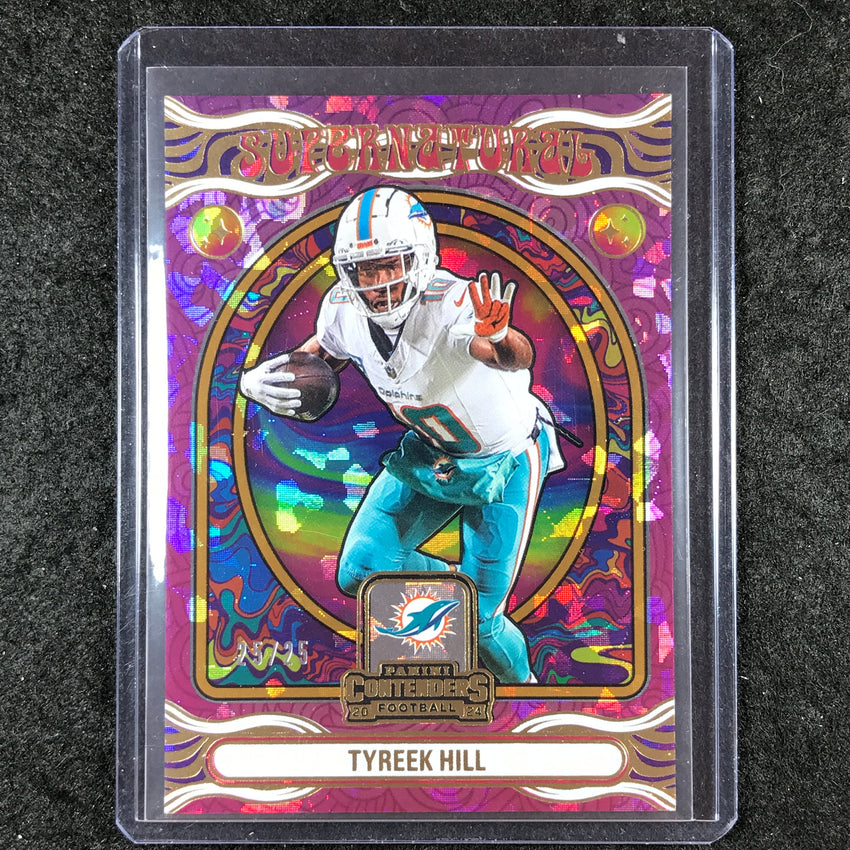 2024 Contenders Football TYREEK HILL Supernatural Cracked Ice 25/25 #6