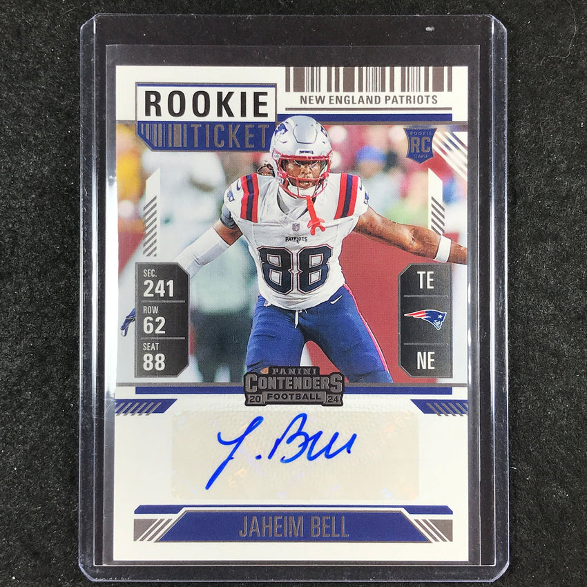 2024 Contenders Football JAHEIM BELL Rookie Ticket Auto Base #154