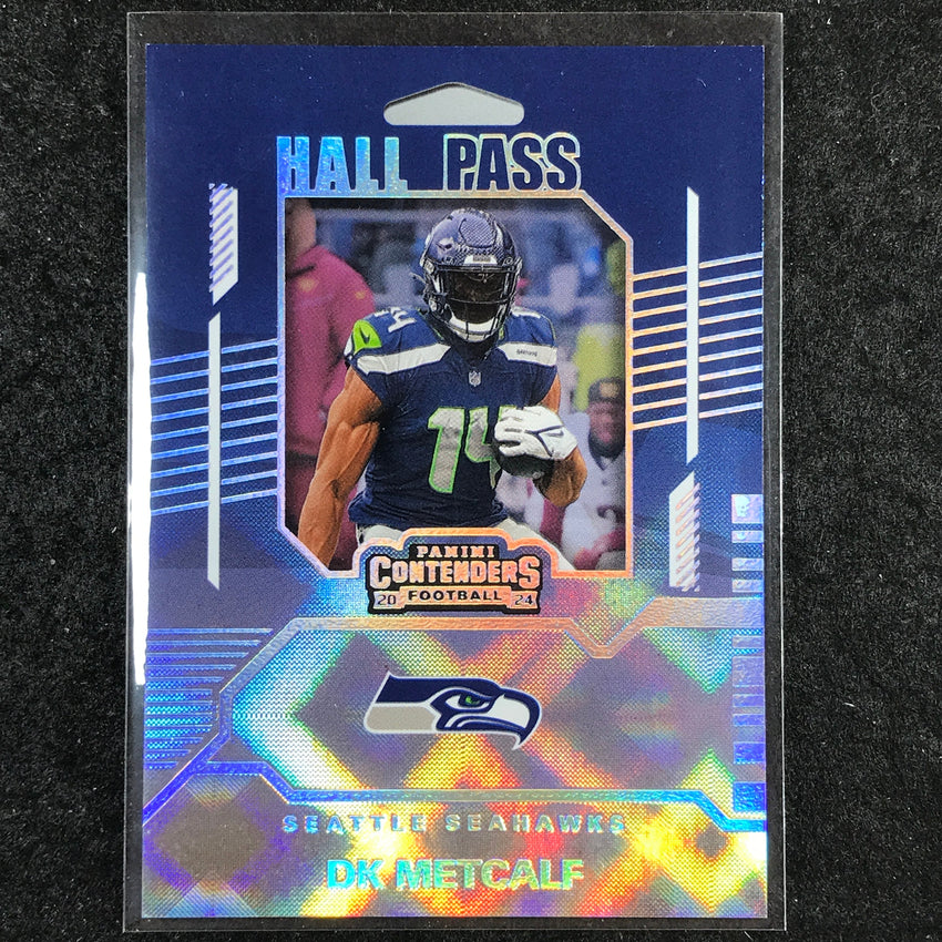 2024 Contenders Football DK METCALF Hall Pass Silver #24