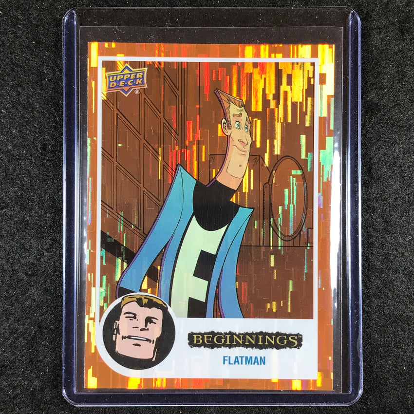 2024 Marvel Beginnings Vol. 2 Series 2 FLATMAN Base Orange Bridge /199 #4