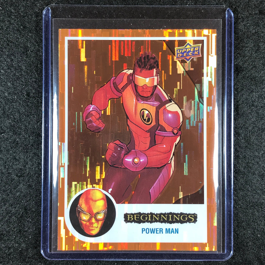 2024 Marvel Beginnings Vol. 2 Series 2 POWER MAN Base Orange Bridge /199 #5