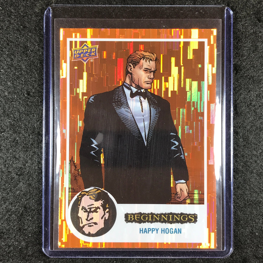 2024 Marvel Beginnings Vol. 2 Series 2 HAPPY HOGAN Base Orange Bridge /199 #29