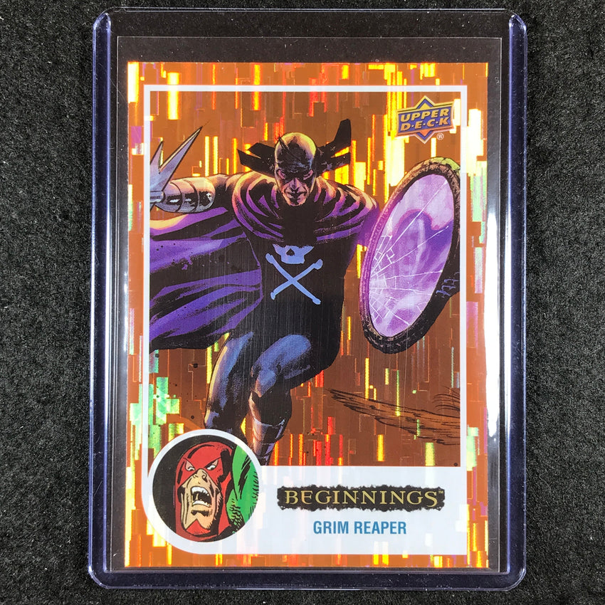 2024 Marvel Beginnings Vol. 2 Series 2 GRIM REAPER Base Orange Bridge /199 #33