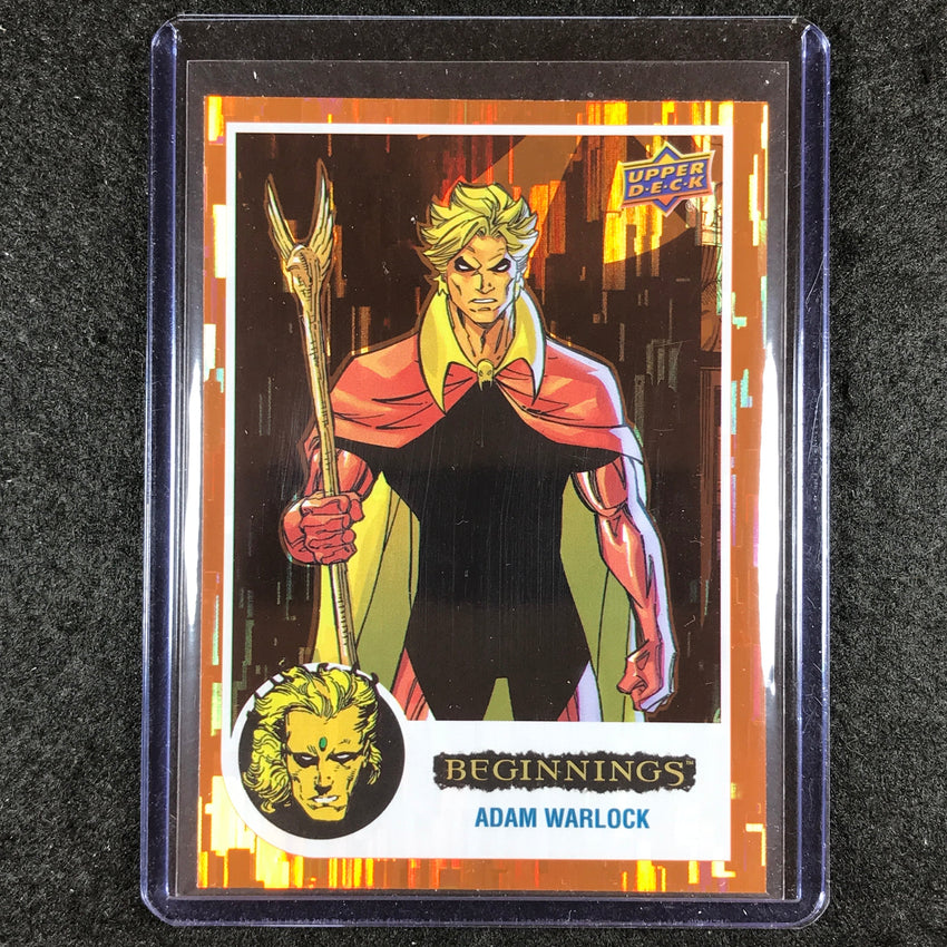 2024 Marvel Beginnings Vol. 2 Series 2 ADAM WARLOCK Base Orange Bridge /199 #39