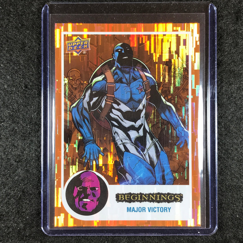 2024 Marvel Beginnings Vol. 2 Series 2 MAJOR VICTORY Base Orange Bridge /199 #42