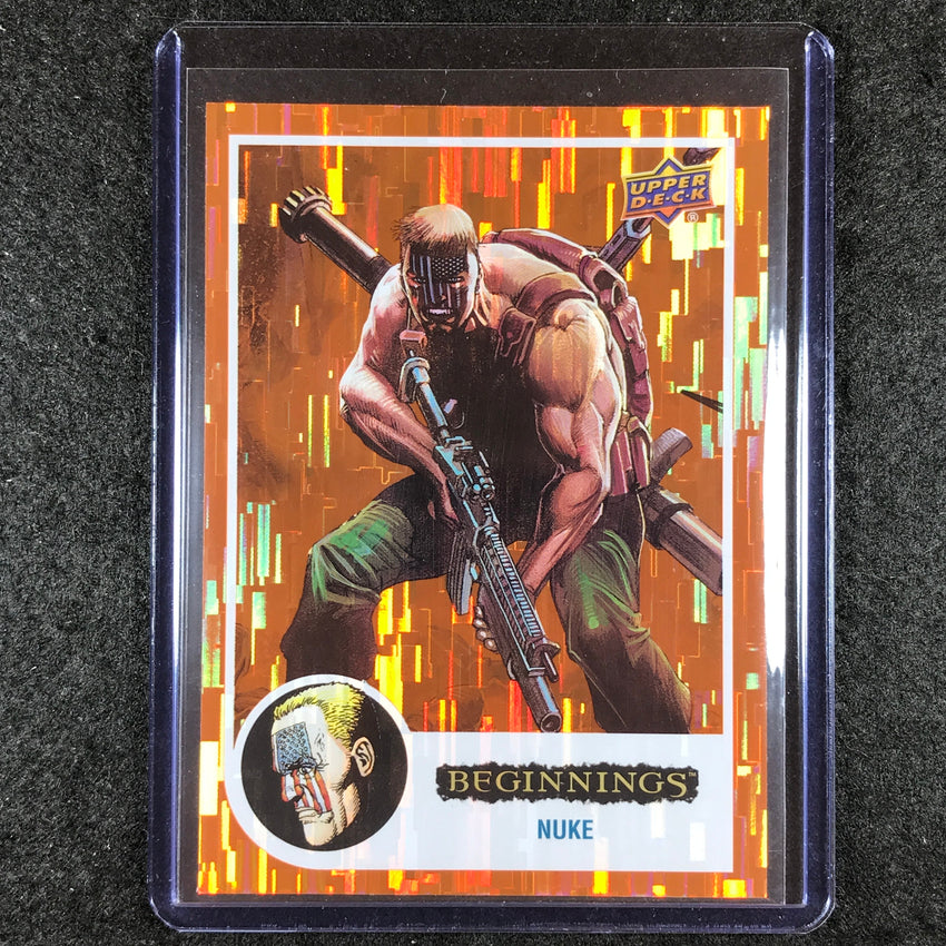 2024 Marvel Beginnings Vol. 2 Series 2 NUKE Base Orange Bridge /199 #45