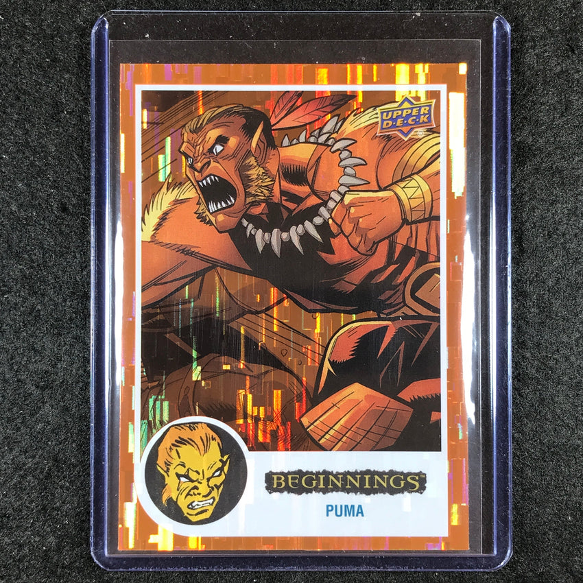 2024 Marvel Beginnings Vol. 2 Series 2 PUMA Base Orange Bridge /199 #50