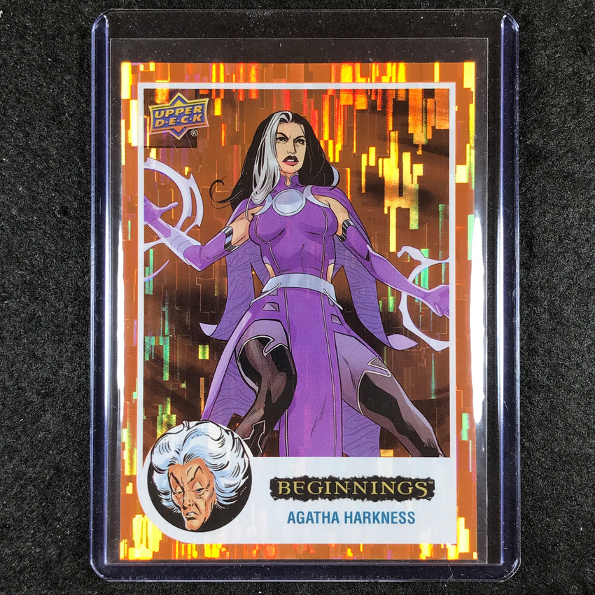 2024 Marvel Beginnings Vol. 2 Series 2 AGATHA HARKNESS Base Orange /199 #56