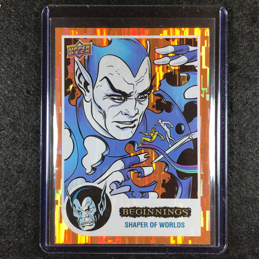 2024 Marvel Beginnings Vol. 2 Series 2 SHAPER OF WORLDS Base Orange /199 #61