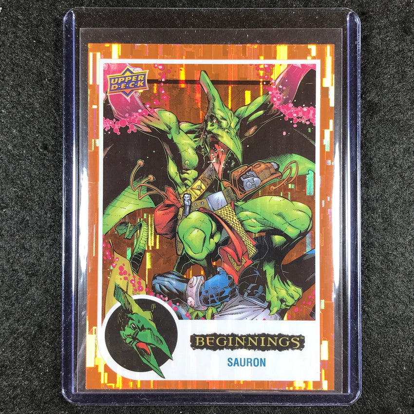 2024 Marvel Beginnings Vol. 2 Series 2 SAURON Base Orange Bridge /199 #63