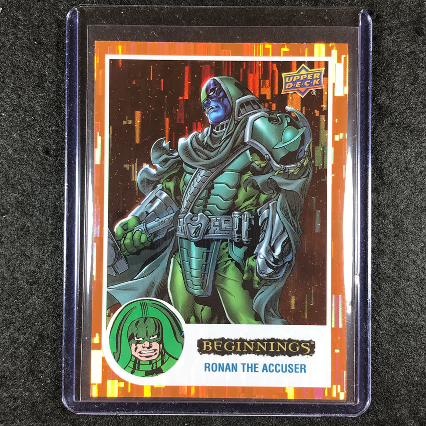 2024 Marvel Beginnings Vol. 2 Series 2 RONAN THE ACCUSER Base Orange /199 #74