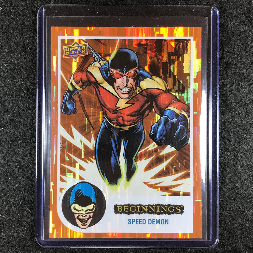 2024 Marvel Beginnings Vol. 2 Series 2 SPEED DEMON Base Orange Bridge /199 #110