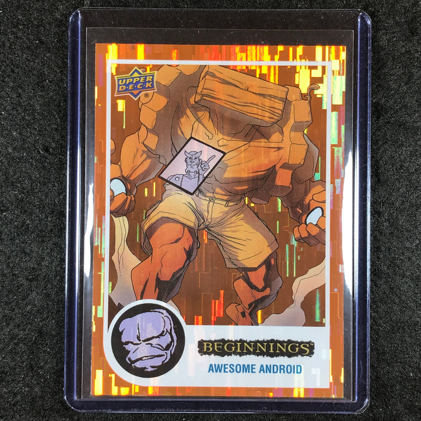2024 Marvel Beginnings Vol. 2 Series 2 AWESOME ANDROID Base Orange /199 #111