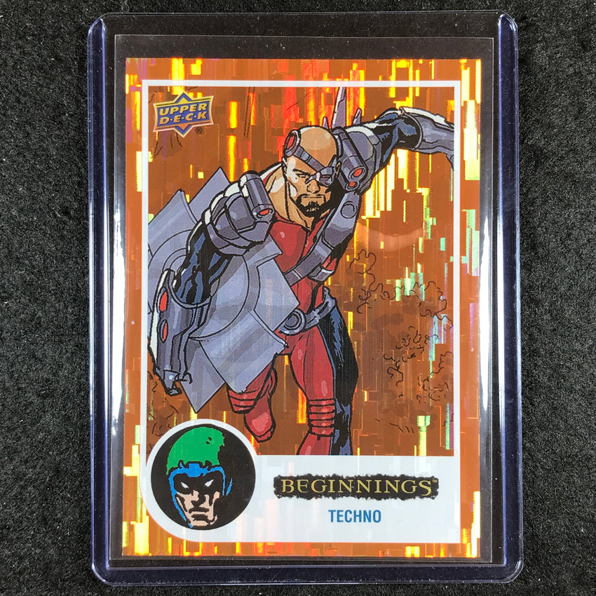 2024 Marvel Beginnings Vol. 2 Series 2 TECHNO Base Orange Bridge /199 #118