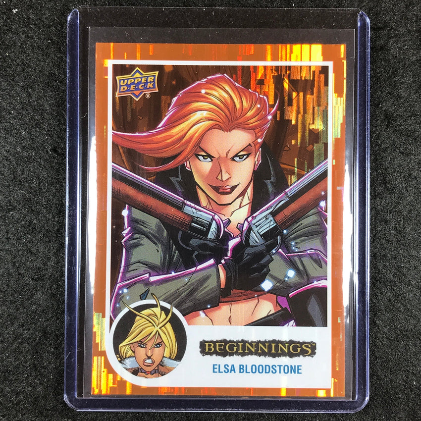 2024 Marvel Beginnings Vol. 2 Series 2 ELSA BLOODSTONE Base Orange /199 #136