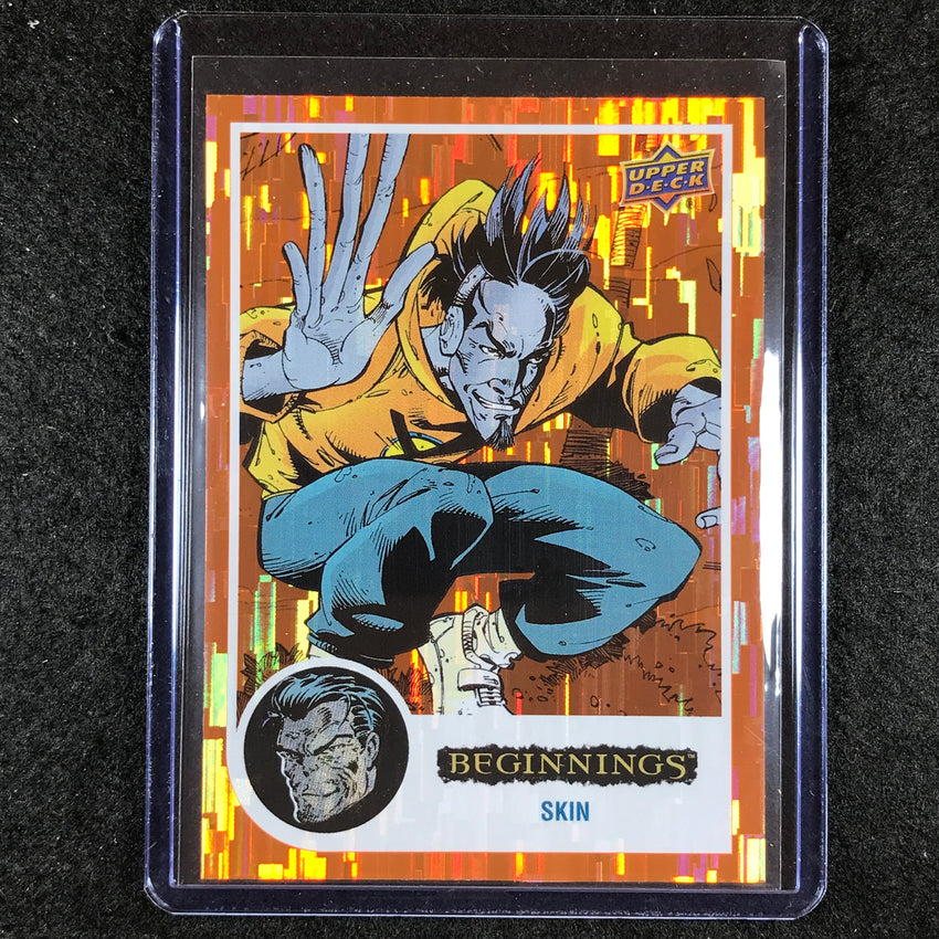 2024 Marvel Beginnings Vol. 2 Series 2 SKIN Base Orange Bridge /199 #139