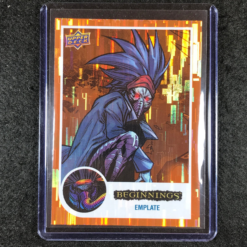 2024 Marvel Beginnings Vol. 2 Series 2 EMPLATE Base Orange Bridge /199 #142