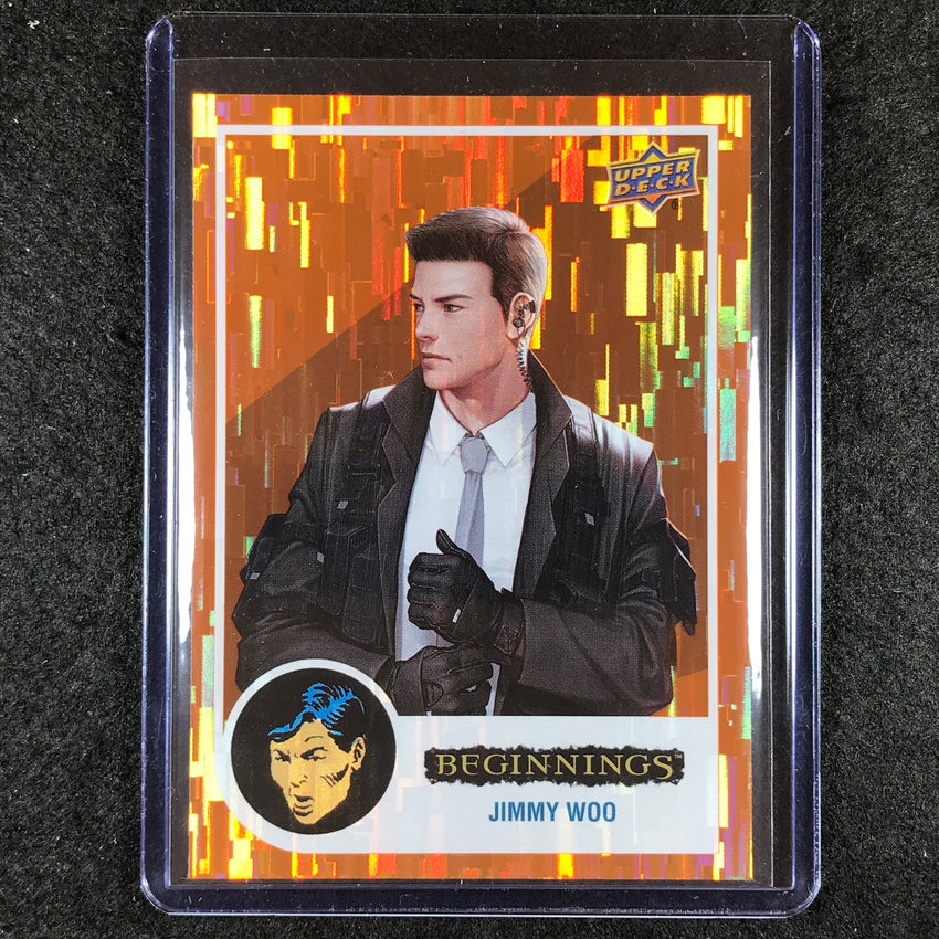 2024 Marvel Beginnings Vol. 2 Series 2 JIMMY WOO Base Orange Bridge /199 #156