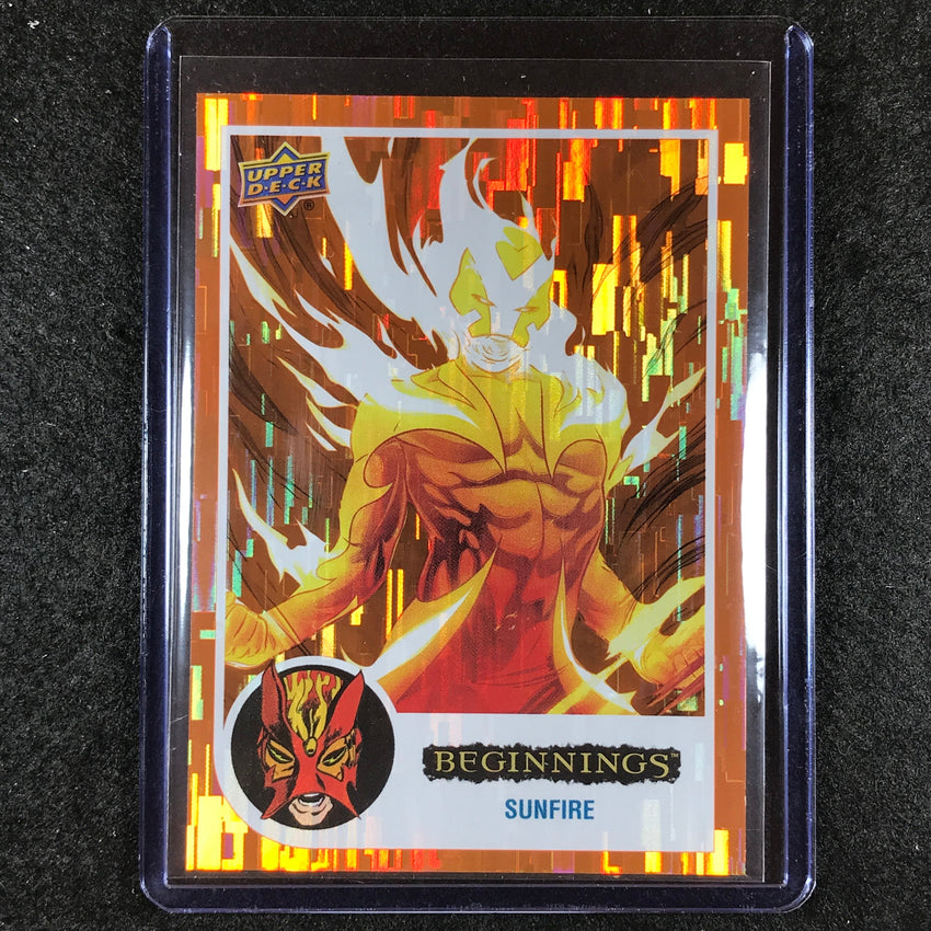 2024 Marvel Beginnings Vol. 2 Series 2 SUNFIRE Base Orange Bridge /199 #163