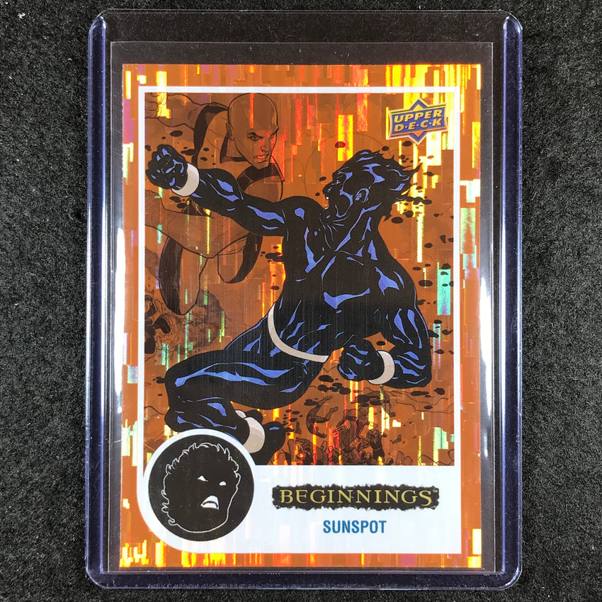 2024 Marvel Beginnings Vol. 2 Series 2 SUNSPOT Base Orange Bridge /199 #164