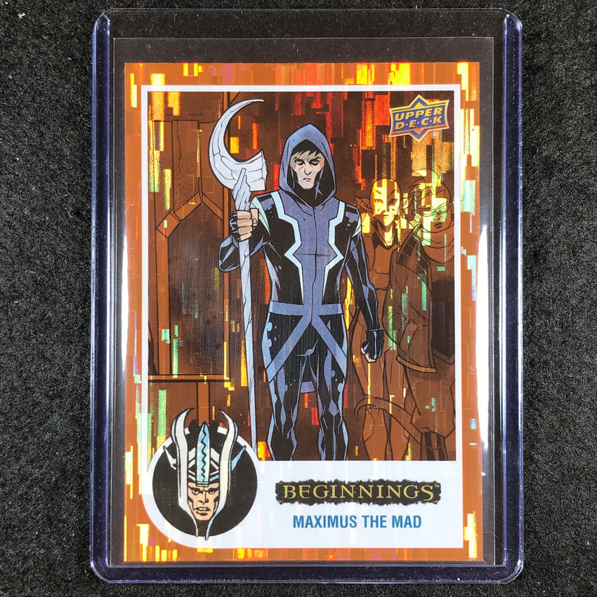 2024 Marvel Beginnings Vol. 2 Series 2 MAXIMUS THE MAD Base Orange /199 #178