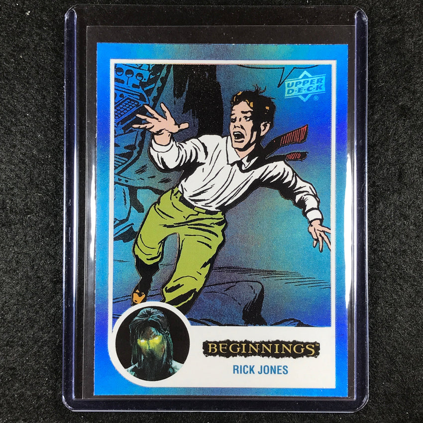 2024 Marvel Beginnings Vol. 2 Series 2 RICK JONES Flipped FX Blue 35/125 #100