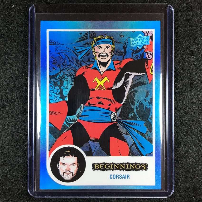 2024 Marvel Beginnings Vol. 2 Series 2 CORSAIR Flipped FX Blue 118/125 #108